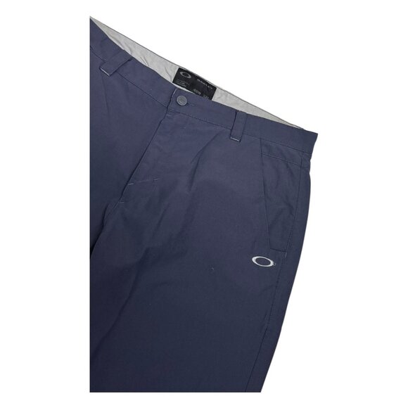 OAKLEY Gray Casual Lightweight Relaxed Designer Pants Mens 40x32 - Picture 2 of 6